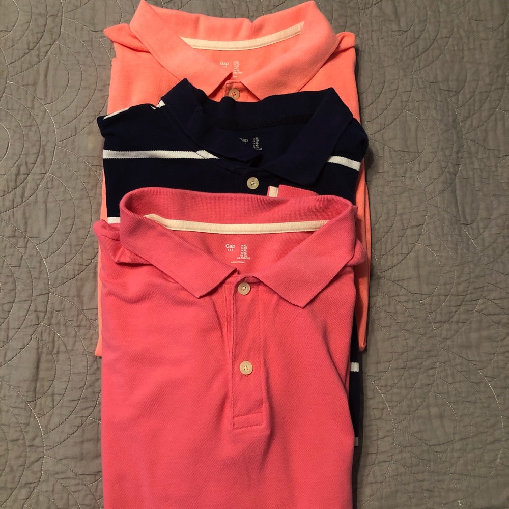 Gap short sleeved polo lot